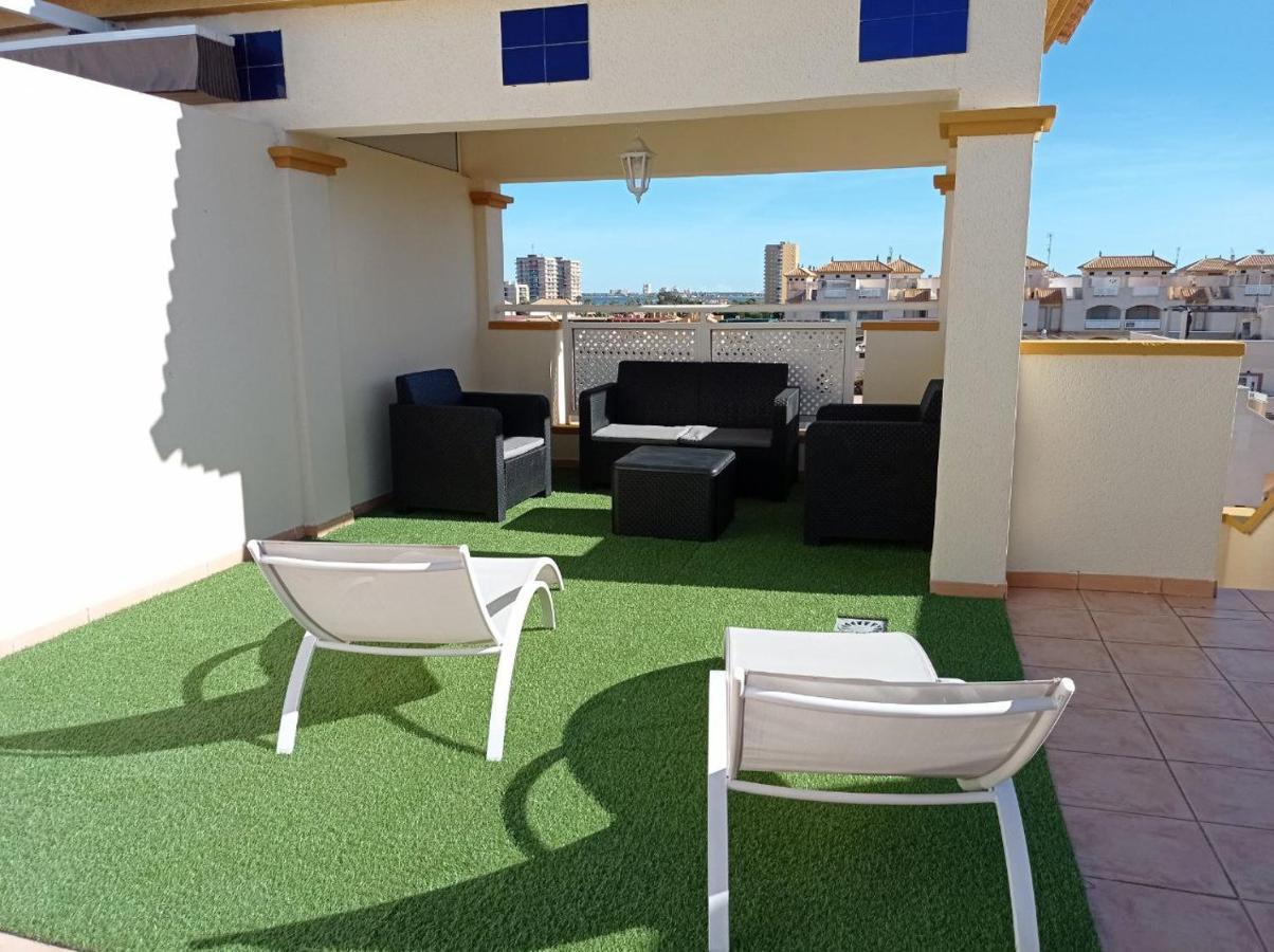 Atico Beach&Golf + Wifi + Garaje Mar de Cristal Extérieur photo